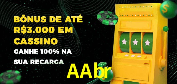 AAbr melhor bônus de depósito